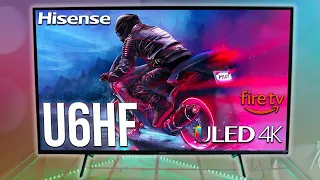 Hisense 50" U6HF Review - 4K ULED TV [Dolby Vision, HDR, & HDR10+]
