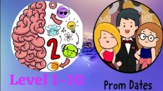 Brain Test2 Tricky Stories Prom Dates Level 1-10