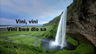 Finette Pierre - Jezi dlo ki bay lavi a (Lyrics instrumental by Sunvery Music Haiti)