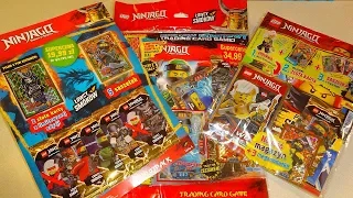 2019 Lego Ninjago Series 4 Starterpack & Multipack + Magazine Limited Edition Cards Opening