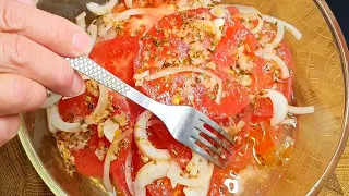 Do You Have 3 Tomatoes and 1 Onion? An appetizer recipe that is best made for 2 servings at once