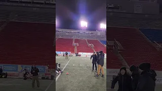 McMahon Stadium - Fans On The Field | Fan Appreciation Game | 2023 CFL Season #Shorts