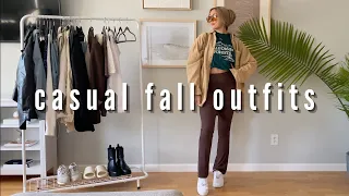 CASUAL FALL OUTFITS | 2021 fall fashion lookbook