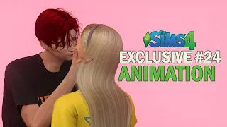 Sims 4 Animations Download - Exclusive pack #24 (Kiss Animations)