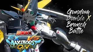Mobile Suit Gundam Extreme Vs. Maxiboost On: GundamDouble X Branch Battle