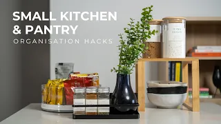 10 Kitchen & Pantry Organization Hack For Small Space
