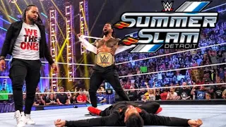 ROMAN REIGNS VS JEY USO WWE SUMMERSLAM 2023 WWE UNDISPUTED CHAMPIONSHIP