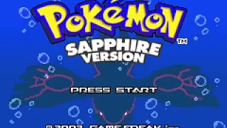 Game Boy Advance Longplay [187] Pokemon Sapphire (Part 1 of 3)