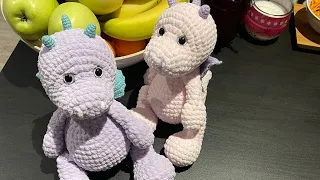 easy crochet 🧶 dragon beginner friendly pattern (final part) free amigurumi pattern