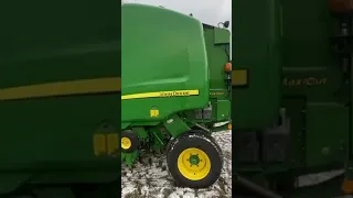 Пресс-подборщик John Deere 854