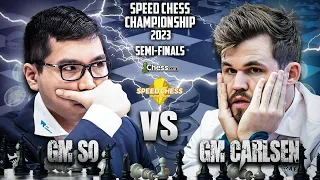 TAMBAK na TAMBAK! | Carlsen vs So SpeedChess 2023 Semi Finals