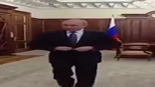 Широкий Путин красиво идет под музыку