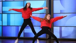 Young Dancers Taylor and Reese Hatala Light Up the Stage