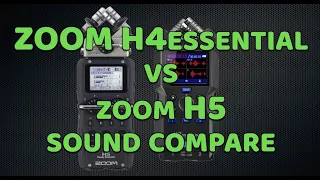 ZOOM H4essential - how it compares next to the Zoom H5