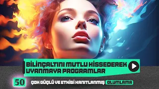 ☘️Bilinçaltını Mutlu Uyanmaya Programlayan 50 Çok Güçlü Olumlama☘️ #motivasyon  #hayat #bilinçaltı