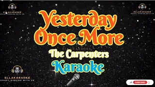 Yesterday Once More/The Carpenters /Karaoke