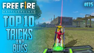 Top 10 New Tricks In Free Fire | New Bug/Glitches In Garena Free Fire #115