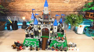 Build ⏩ LEGO Knights Kingdom I - King Leo's Castle 6098 from year 2000