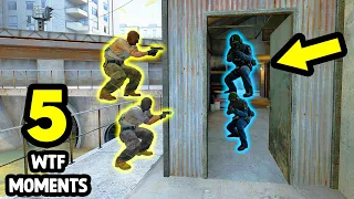 5 insane WTF MOMENTS! - CS:GO BEST ODDSHOTS #655