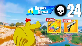 24 Elimination Solo vs Squads Wins Full Gameplay (Fortnite Chapter 5 Season 2)