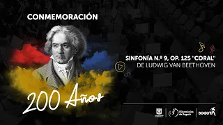 200 años Sinfonía No. 9 de Beethoven - Emil Tabakov y la Filarmónica de Bogotá en el Teatro Mayor