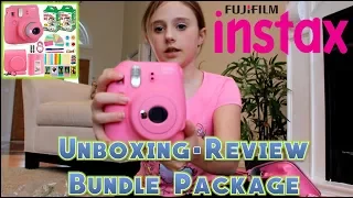 Instax mini 9 unboxing, first shot & review (fujifilm) | Instax 9 Bundle Package