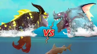 Hungry Shark Evolution - Behemoth vs Behellmouth Gameplay | Behellmouth Shark Game | Hungry Shark