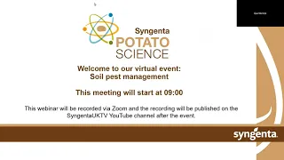Syngenta Potato Science Webinar Feb 2022 Soil pest management