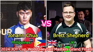 Johann Chua VS Brett Shepherd | 2024 JOY Cup World Heyball Masters Grand Finals - Race 13