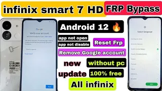 INFINIX SMART 7 HD(X6516)frp bypass NEW FRP TRICK for ALL New Android+Android setup not working 😕