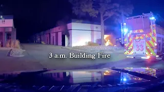 3 a.m. Working Fire - PIO Vlog