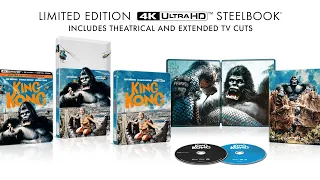 King Kong 1973 4K Steelbook Unboxing @BluRayDisplay