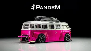 Volkswagen T1 Bus Kombi Pandem Welly Diecast Custom