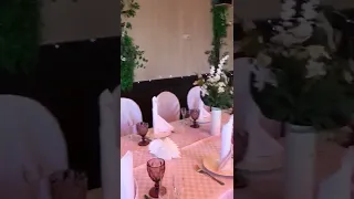 Свадебный банкет на летней террасе в Красноярске
