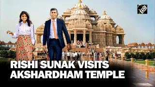 ‘Proud Hindu’ Rishi Sunak, wife Akshata Murty visit Akshardham temple in Delhi