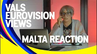 Val's Views - REACTION to MALTA'S Eurovision Song Contest entry 2023