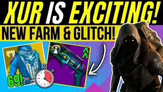 XUR Has CRAZY 69 Stat EXOTIC FOR SALE! New Glitch, Trials Farm Location & Inventory Apr 19 Destiny 2