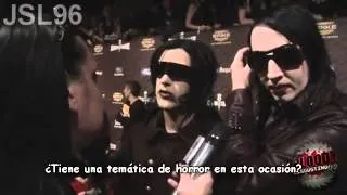 Marilyn Manson entrevista en los Scream Awards 2008 (subs español)