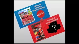 Обзор на коллекционную модель Тачки 2 Mattel + Минифигурка Тачки 3 (Mini Racers)