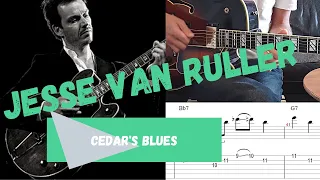 Jesse van ruller - Cedar's blues (Solo Transcription )