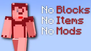 I Beat Minecraft in a Void Only World (seriously)