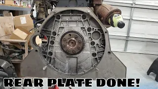 Design and Cutting the Rear Engine Plate. More CNC! Cummins Jet Boat Part 3