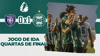 CIANORTE 0 X 1 CORITIBA - JOGO DE IDA - QUARTAS DE FINAL - CAMPEONATO PARANAENSE 2022