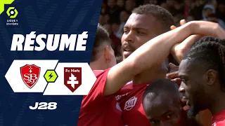 STADE BRESTOIS 29 - FC METZ (4 - 3) - Highlights - (SB29 - FCM) / 2023-2024