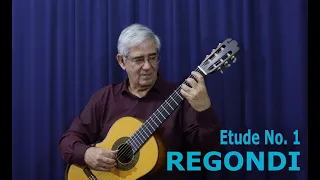 Edson Lopes plays Etude No. 1 by REGONDI