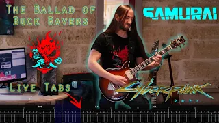 The Ballad of Buck Ravers - SAMURAI aka Refused - Cyberpunk 2077 - with GUITAR TABS & BIAS presets!