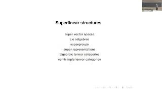 BASIC NOTIONS SEMINAR on 'Superlinear Structures and Conformal Geometry'