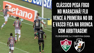 FLU ENCERRA JEJEUM EM CLÁSSICO PEGADO NO MARACA! VASCO FICA NA BRONCA COM PÊNALTI NÃO MARCADO!