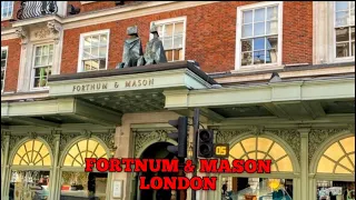 WALKING TOUR INSIDE FORTNUM & MASON LONDON
