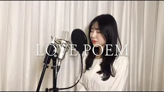 IU - Love poem (acoustic ver.)(cover by Monkljae)